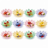 270ml Glass Flower Petal Serving Bowls