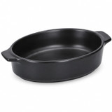 460ml Oval Stoneware Oven Dishes w/ Handles
