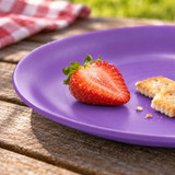 Set of 6 Round Plastic Side Plates