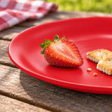 Set of 6 Round Plastic Side Plates