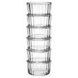 135ml Fluted Glass Ramekin Dessert Bowls