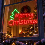 Assorted Merry Christmas LED Neon Sign
