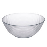 2.42L Textured Glass Salad Bowl