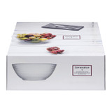 2.42L Textured Glass Salad Bowl