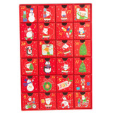 Fill Your Own Christmas Advent Calendar with 24 Drawers