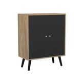 FRESCO 2 Door Storage Cabinet w/ Scandinavian Style Legs