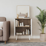 FRESCO 2 Door Storage Cabinet w/ Scandinavian Style Legs