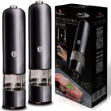 Set of 2 Electric Salt and Pepper Grinder Mills