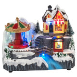 Assorted Animated LED Christmas Town Scene
