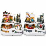 Assorted Animated LED Christmas Town Scene