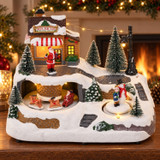 Assorted Animated LED Christmas Town Scene