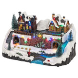 Assorted Animated LED Christmas Town Scene