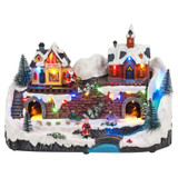 Assorted Animated LED Christmas Town Scene