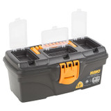 MANO 13 Inch Plastic Toolbox Organiser Carry Handle Lid