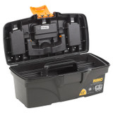 MANO 13 Inch Plastic Toolbox Organiser Carry Handle Lid