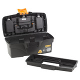MANO 13 Inch Plastic Toolbox Organiser Carry Handle Lid