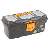 MANO 13 Inch Plastic Toolbox Organiser Carry Handle Lid