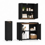 SICILY 3 Piece Bathroom Cabinet Set