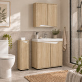 SICILY 3 Piece Bathroom Cabinet Set