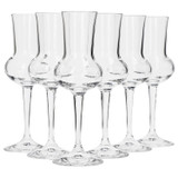Clear Stemmed Grappa Glass 80ml