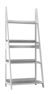 4-Tier Wooden Ladder Storage Shelving Unit
