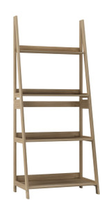 4-Tier Wooden Ladder Storage Shelving Unit