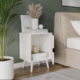 1-Door Modern Scandi Bedside Table Cabinet