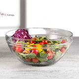4L Large Tempered Glass Mixing Bowl