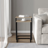 2 pc C-Shaped Nesting Side Tables