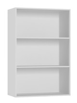 3-Tier Bookcase Shelving Storage Unit- 90x60x29cm