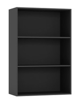 3-Tier Bookcase Shelving Storage Unit- 90x60x29cm