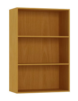 3-Tier Bookcase Shelving Storage Unit- 90x60x29cm