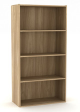 Wide 4-Tier Bookcase