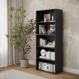 Wide 5-Tier Bookcase