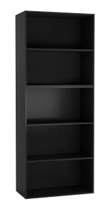 Wide 5-Tier Bookcase