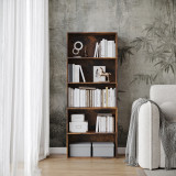 Wide 5-Tier Bookcase