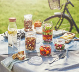 1L Luminarc Storage Jar with Lid