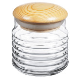 0.63L Glass Storage Jars With Airtight Sealed 0.63L Glass Storage Jars With Airtight Sealed