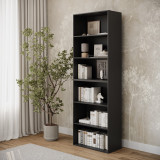 Wide 6-Tier Bookcase