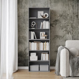 Wide 6-Tier Bookcase