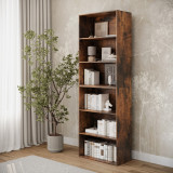 Wide 6-Tier Bookcase