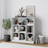 Wide 7-Cube Bookcase