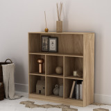 Wide 7-Cube Bookcase