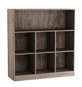 Wide 7-Cube Bookcase