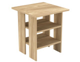 2-Tier Wooden Side Table