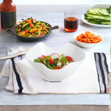 Luminarc White Salad Bowl 24cm