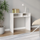 Minimalist Writing Desk with Storage Compartments