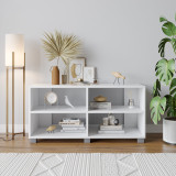 TV Stand with 4 Shelving Sections