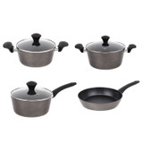 4-PC Aluminium Cookware Set