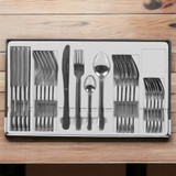 24-PC Stainless Steel Cutlery Set